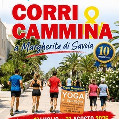 Torna a Margherita di Savoia la "Corri&Cammina"