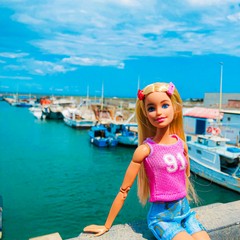 Barbie in Town Margherita di Savoia salina x