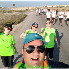 Festa delle associazioni di camminatori a Margherita di Savoia