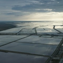 La Salina di Margherita di Savoia presente in alcune scene della serie tv “Gerri”