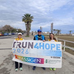 Tra sport e solidarietà: la Margherita di Savoia Runners partecipa alla staffetta “Run4Hope”