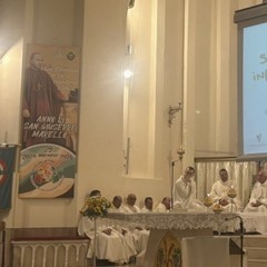 La comunità di Margherita di Savoia accoglie Padre Vincenzo Grossano