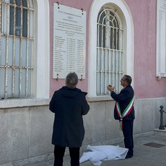 Inaugurata la lapide in memoria degli internati militari di Margherita JPG