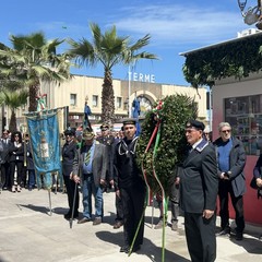 Inaugurata la lapide in memoria degli internati militari di Margherita di Savoia JPG