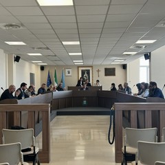 Inaugurata la nuova aula consiliare del Comune di Margherita di Savoia JPG