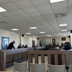 Inaugurata la nuova aula consiliare del Comune di Margherita di Savoia JPG