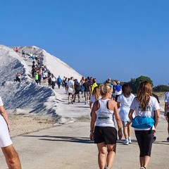 Sport e benessere condiviso: grande successo a Margherita per la “Camminata in Salina”
