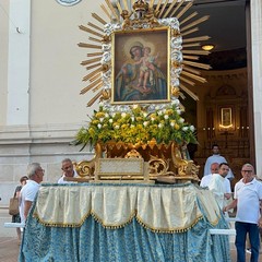 Margherita di Savoia celebra la festa della Beata Vergine Maria del Monte Carmelo