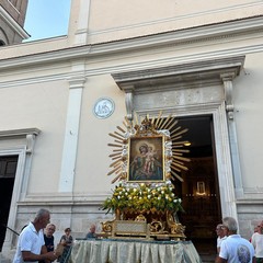 Margherita di Savoia celebra la festa della Beata Vergine Maria del Monte Carmelo