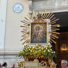 Margherita di Savoia celebra la festa della Beata Vergine Maria del Monte Carmelo