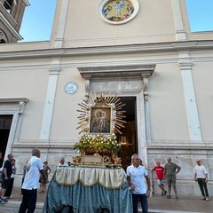 Margherita di Savoia celebra la festa della Beata Vergine Maria del Monte Carmelo