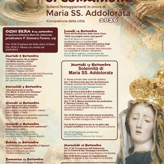 Margherita di Savoia celebra Maria SS. Addolorata