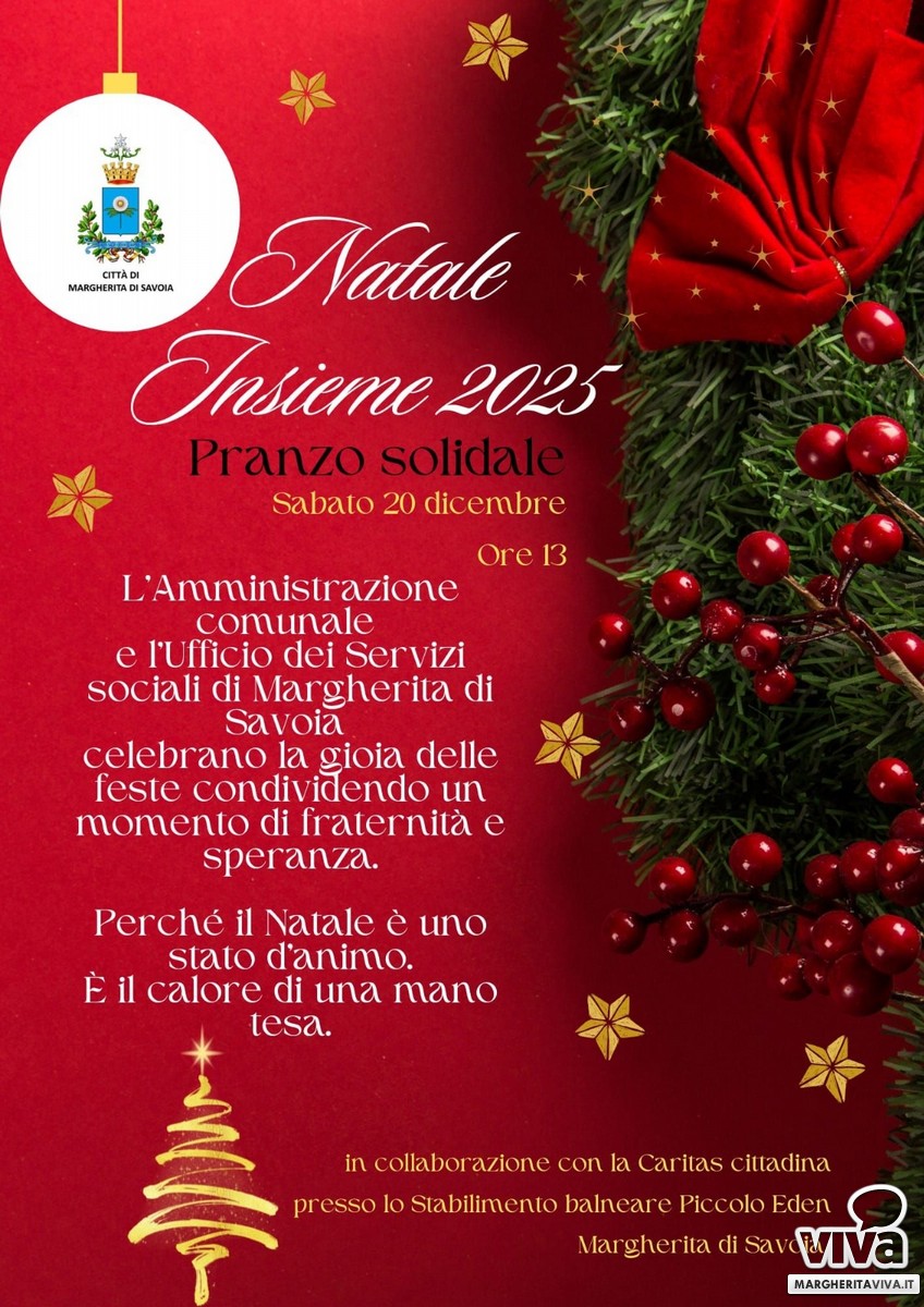 Natale Insieme il pranzo solidale
