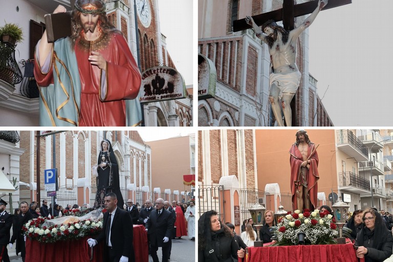 Ritorna la tradizionale Processione dei Misteri del Venerdì Santo a Margherita di Savoia. <span>Foto Fotografoamico</span>