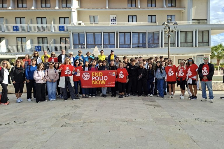 “Una camminata, un solo obiettivo: eradicare la Polio”: ieri mattina l’evento a Margherita di Savoia