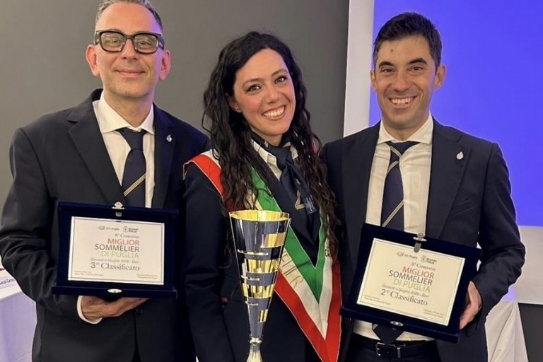 Concorso "Miglior Sommelier di Puglia 2026": sul podio il docente Francesco Graziano