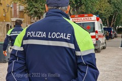 Incidente in contrada Torretta a Margherita di Savoia, intervento della Polizia locale