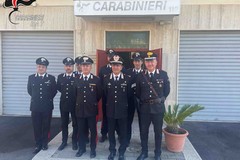 Il Generale Del Monaco visita la stazione dei Carabinieri di Margherita di Savoia