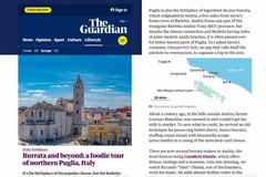 Tra arte, tradizioni e sapori del territorio: il viaggio di “The Guardian” passa da Margherita