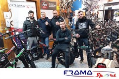 Team di giovani imprenditori alla guida di Frama Sport Barletta: «Da noi il meglio delle E-Bike»