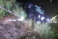 Automobile finisce nel fiume Ofanto, intervengono i Vigili del Fuoco