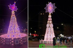 Si illumina la magia del Natale tra le strade di Margherita di Savoia - VIDEO