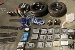 Furti di auto e ricettazione, veicoli rubati anche a Margherita di Savoia