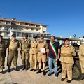 A Margherita di Savoia memoria e jeep willys in piazza