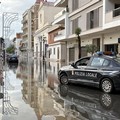 Maltempo e strade allagate a Margherita di Savoia