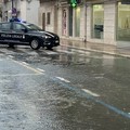 Maltempo a Margherita di Savoia: intensa pioggia e temporali