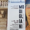 Da tutto il mondo a Margherita di Savoia per  "Modigliani Experience "