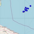 Sequenza sismica al largo delle coste di Margherita di Savoia