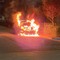 In fiamme l'auto della moglie del presidente Lodispoto