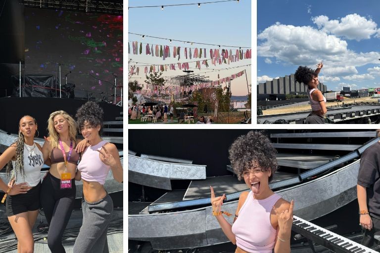 La ballerina salinara Giada Farano apre il concerto di Dua Lipa