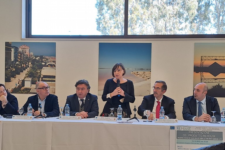 Margherita di Savoia, la conferenza di presentazione del progetto Rehouse