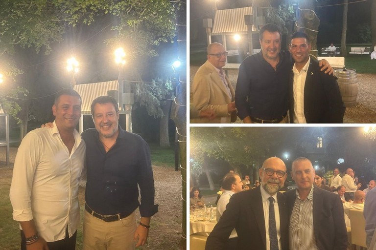 Lega, incontro strategico tra il consigliere Giuseppe Frappampina e il Ministro Salvini