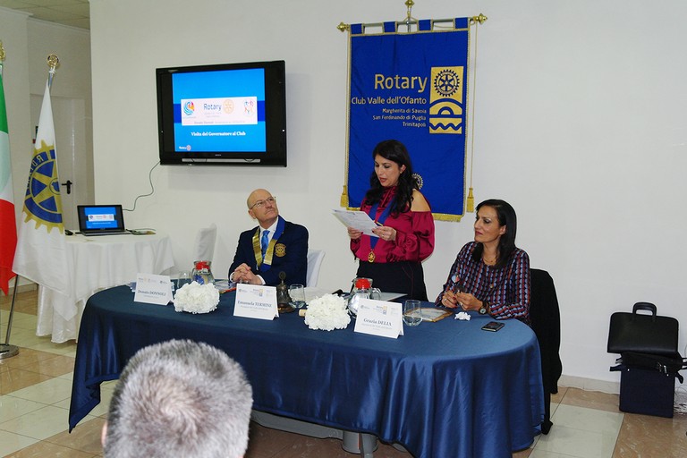 La visita del Governatore Donato Donnoli al Rotary Club Valle dell’Ofanto