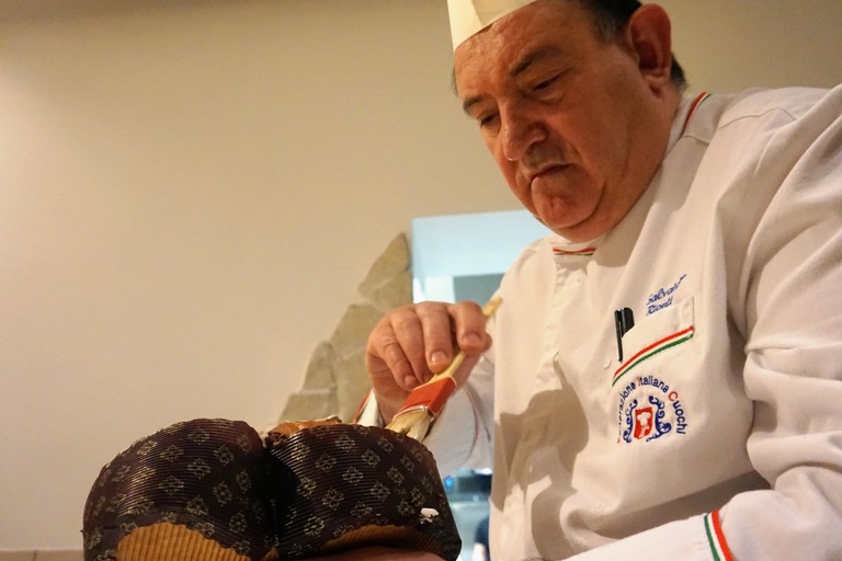 Chef Riontino. <span>Foto Giuseppe Capacchione</span>