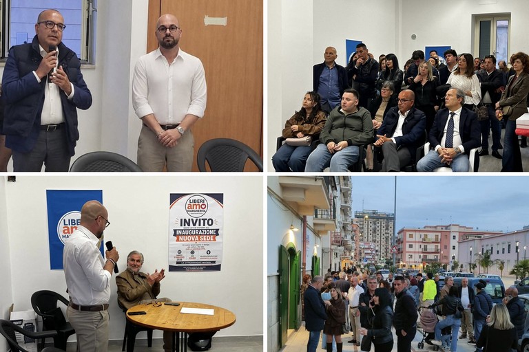 Grande partecipazione all’inaugurazione della nuova sede di “LiberiAmo Margherita”