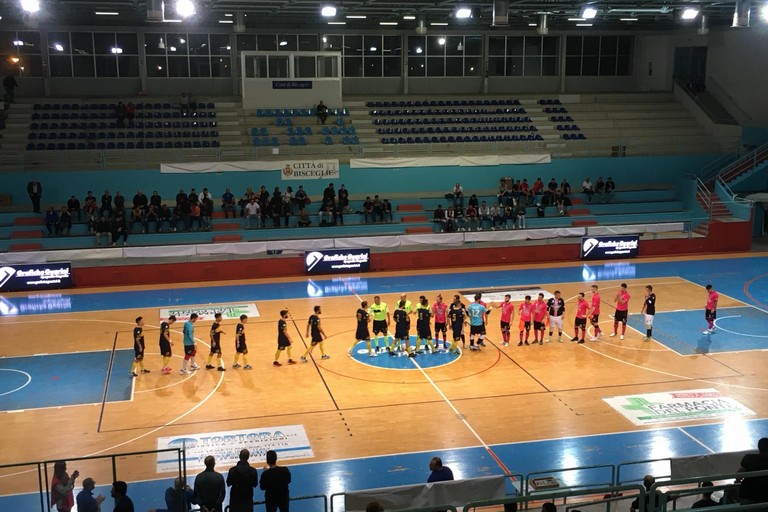 Futsal Bisceglie-Salinis Margherita. <span>Foto MargheritaViva</span>