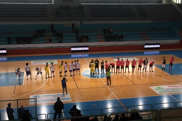 Futsal Bisceglie-Salinis Margherita. <span>Foto Luca Ferrante</span>