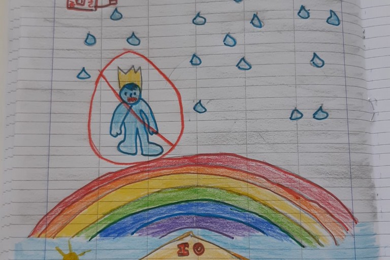 Margherita: Il Coronavirus spiegato da una bambina di 7 anni con un disegno
