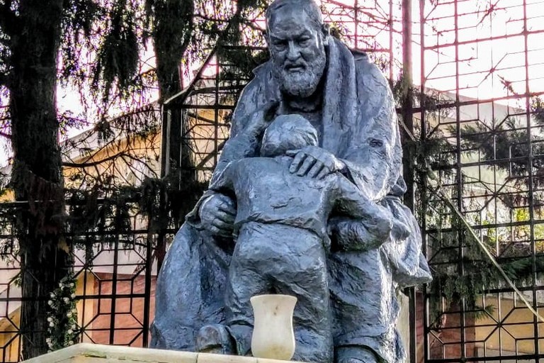 Statua Padre Pio. <span>Foto Giuseppe Capacchione</span>