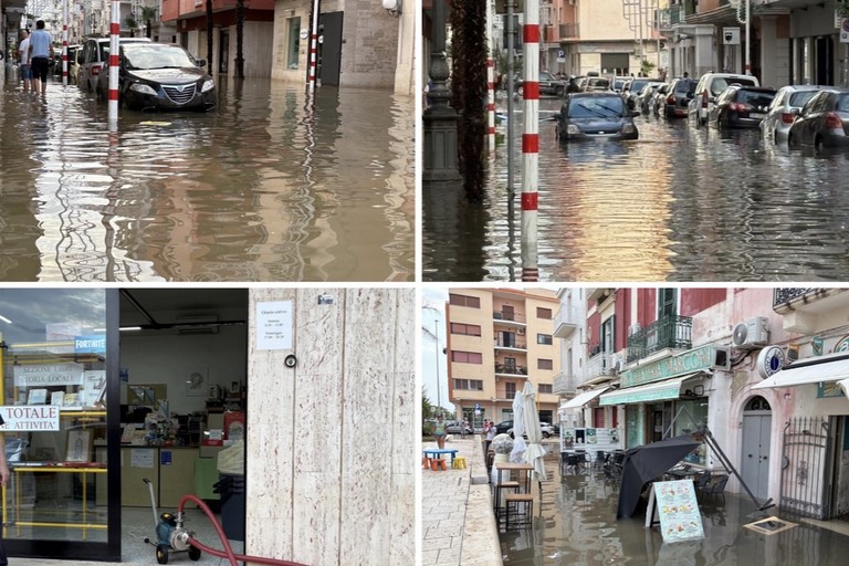 Allagamenti e disagi a Margherita di Savoia: i messaggi di solidarietà alle attività colpite
