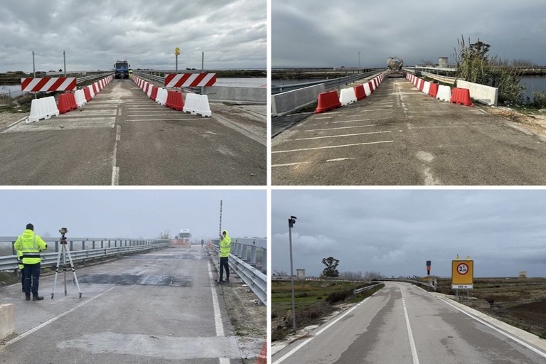 Riaperto il Ponte Foce Aloisa tra Margherita di Savoia e Zapponeta