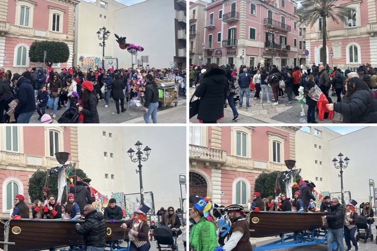 Gioia, colori e maschere: il “Carnevale in Piazza” ha animato le strade di Margherita
