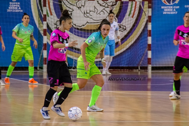 Jessica Exana del Futsal Salinis. <span>Foto Anygivensunday</span>