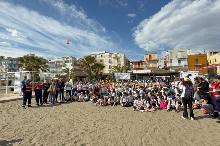 Grande successo per l’ultima tappa di PaleSTRANAtura a Margherita di Savoia. <span>Foto G. Beltotto</span>