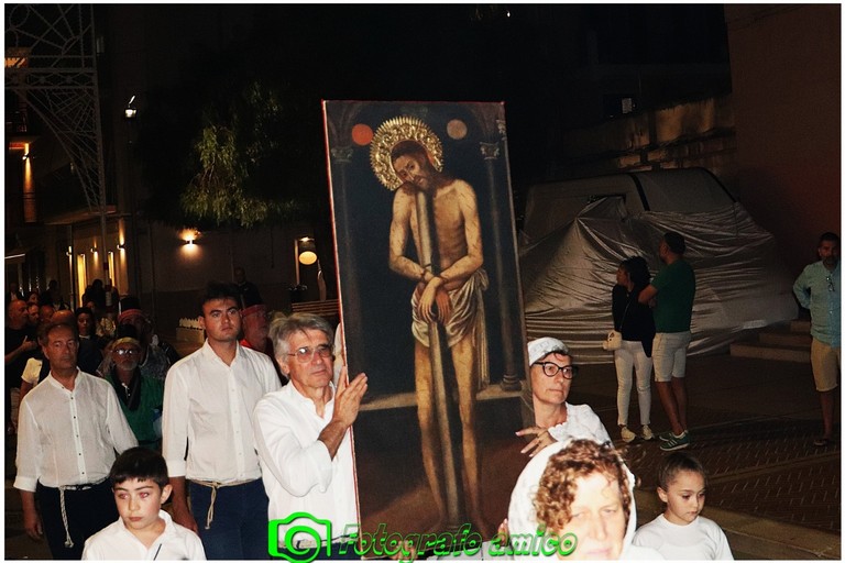 La comunità di Margherita rivive la tradizione dello Sbarco del Santissimo Salvatore. <span>Foto Fotografoamico</span>