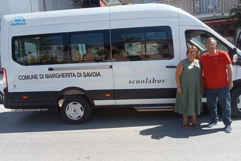 Margherita il nuovo scuolabus